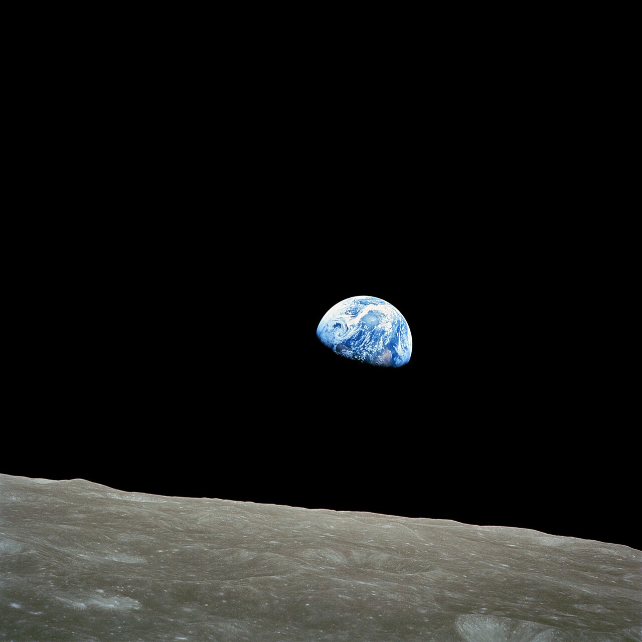 Earthrise — Apollo 8, December 1968